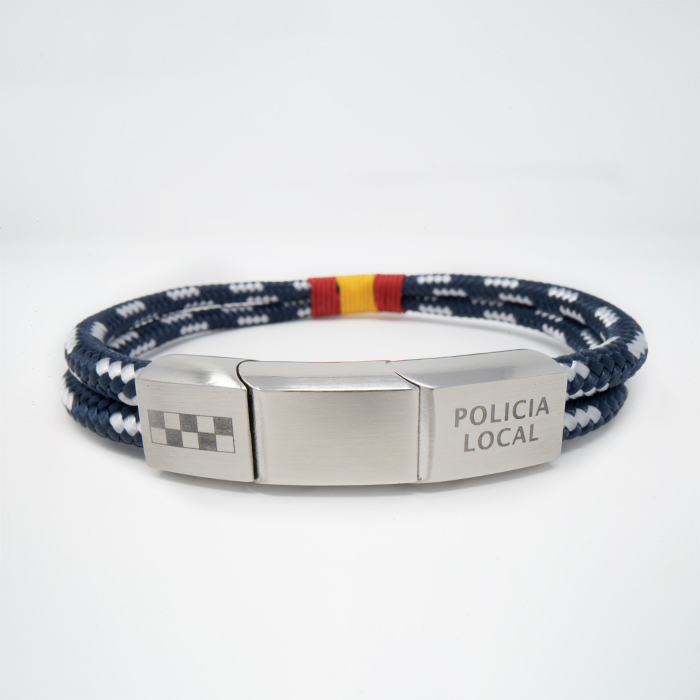 Pulsera Policia Local Homologada - Timonelshop - Pulseras con Estilo